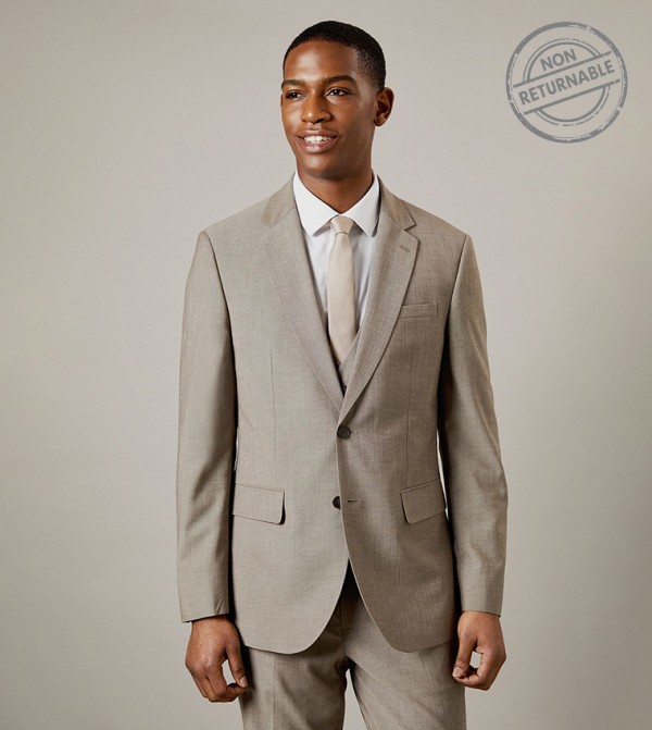 Burton  Blazers - Beige Blazers