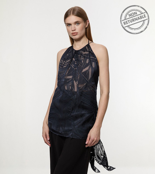 كارن ميلين  style-edit-ol - كحلي Sleeveless Tops