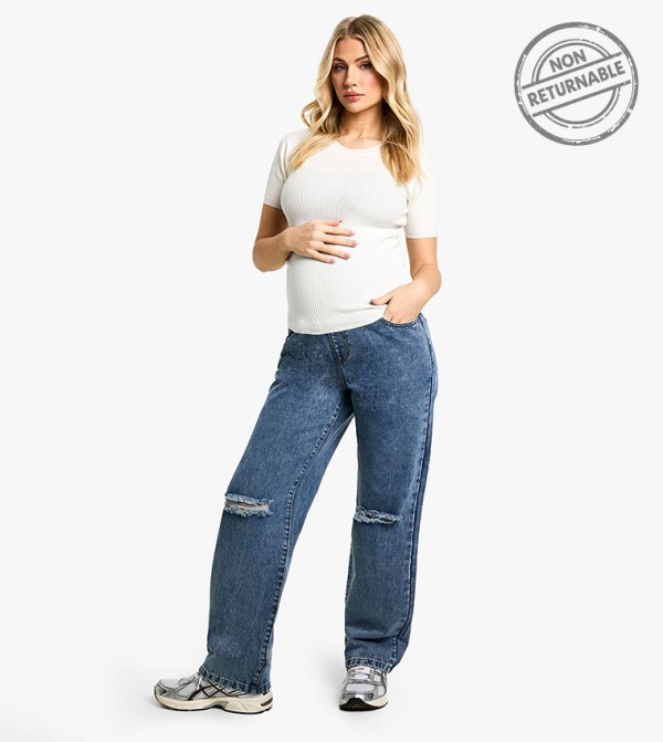 boohoo  Maternity Clothing - Blue Jeans