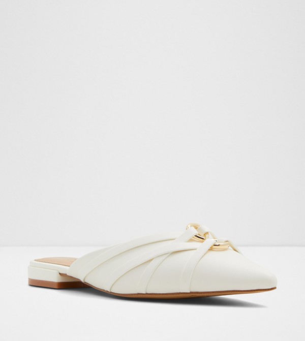 Aldo  - White Mules