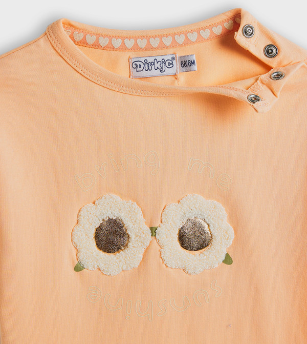 Dirkje - Orange Top & Shorts