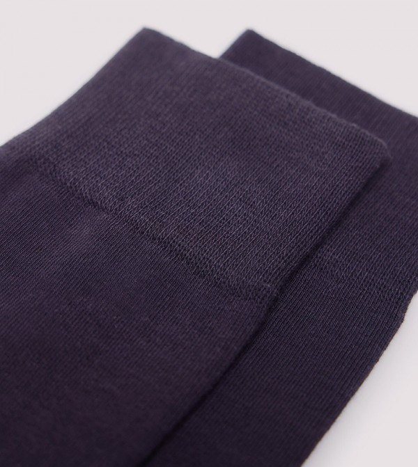 Springfield Springfield - Navy Calf Length Socks