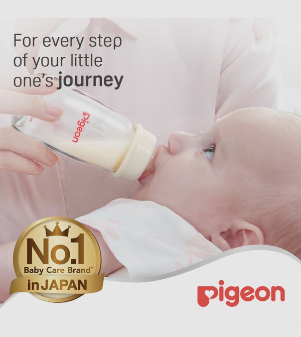 PIGEON Feeding - White Feeding Bottles & Teats, Accessories