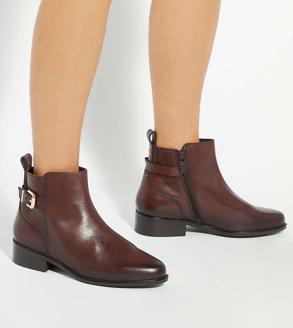 Dune London  Shoes - Brown Ankle length Boots