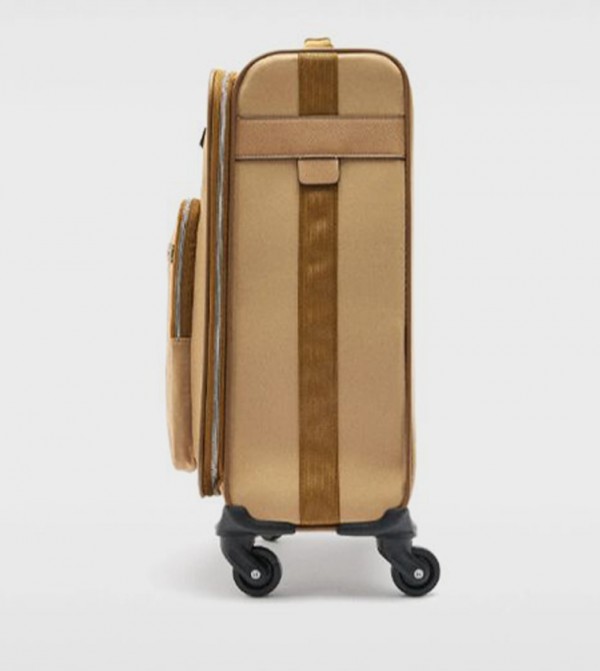 Parfois  - Brown Trolly Bags & Luggage