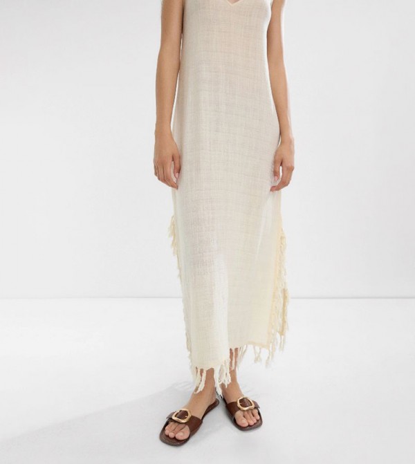 Parfois Parfois - Brown Flat Sandals