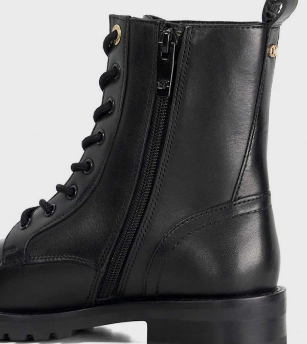 ديون لندن  أبوات - أسود Mid Calf Boots