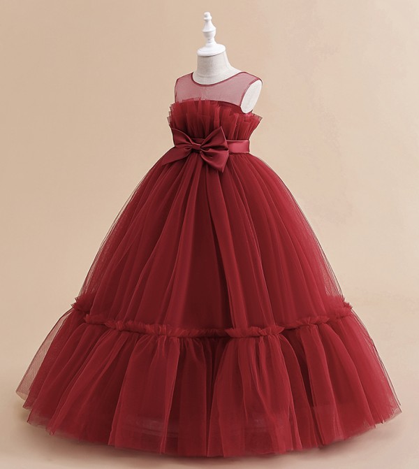 Ddaniela Ddaniela - Burgundy Party Dress