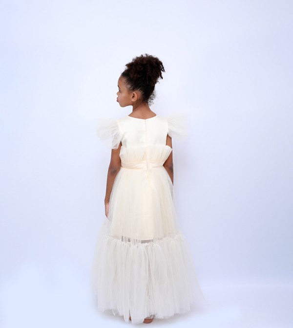 Ddaniela Ddaniela - Cream Party Dress