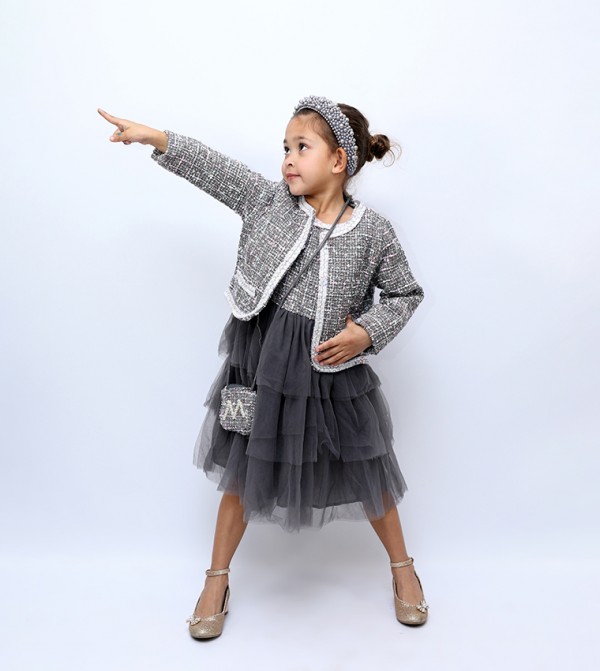 Ddaniela Ddaniela - Grey Party Dress