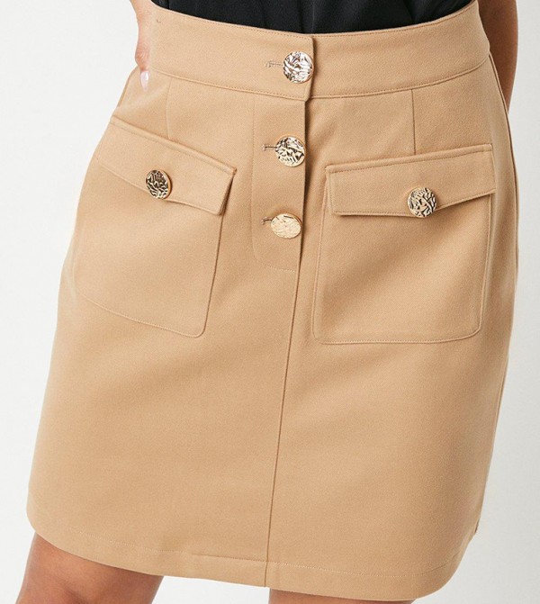 Principles Principles - Camel Mini Skirts