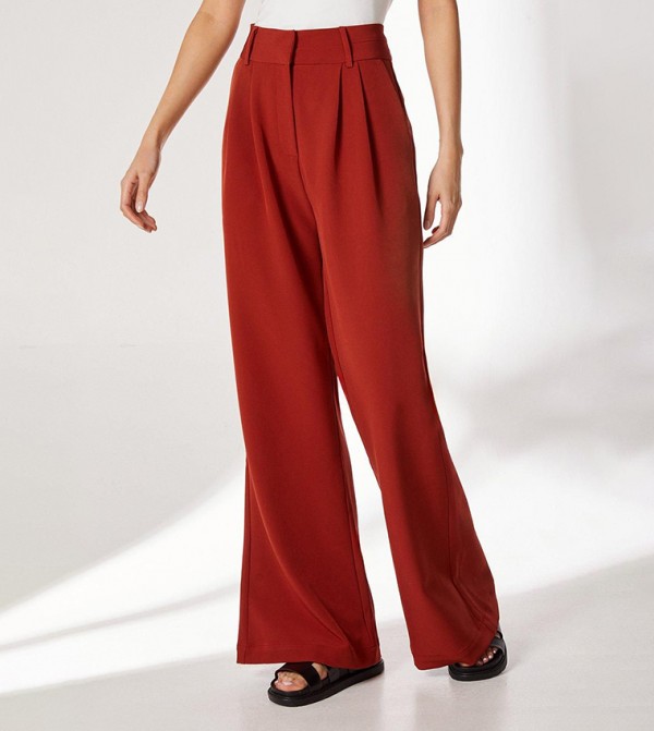 Principles Principles - Red Casual Pants