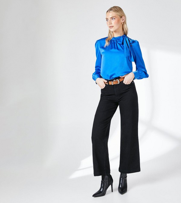 Principles Principles - Blue Casual Tops