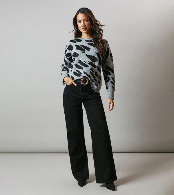 Principles Principles - Grey Sweaters