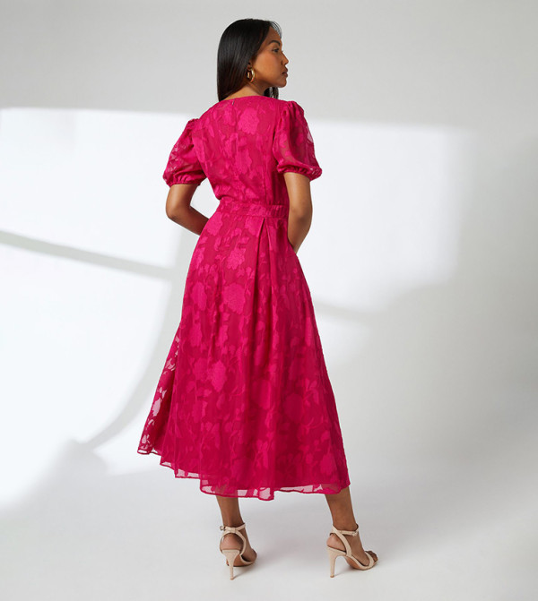Principles Clothing - Pink Midi Dresses