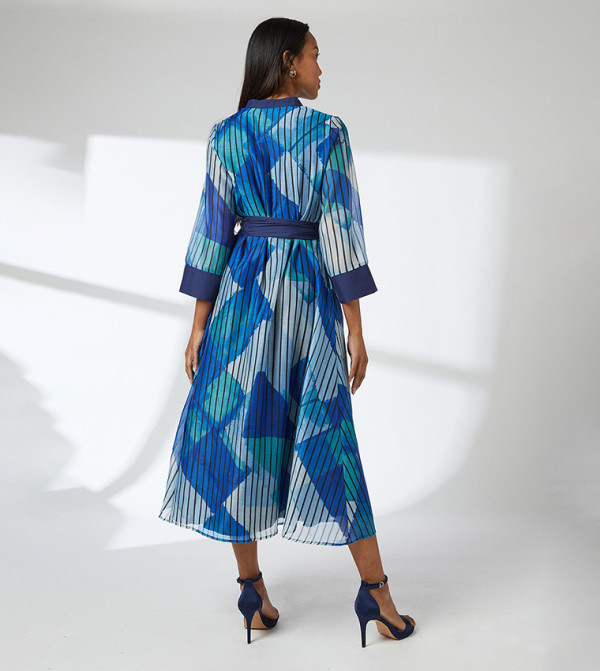 Principles  - Blue Shirt & T-Shirt Dresses