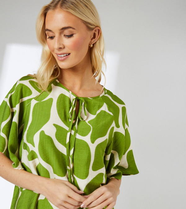 Principles Principles - Green Casual Tops