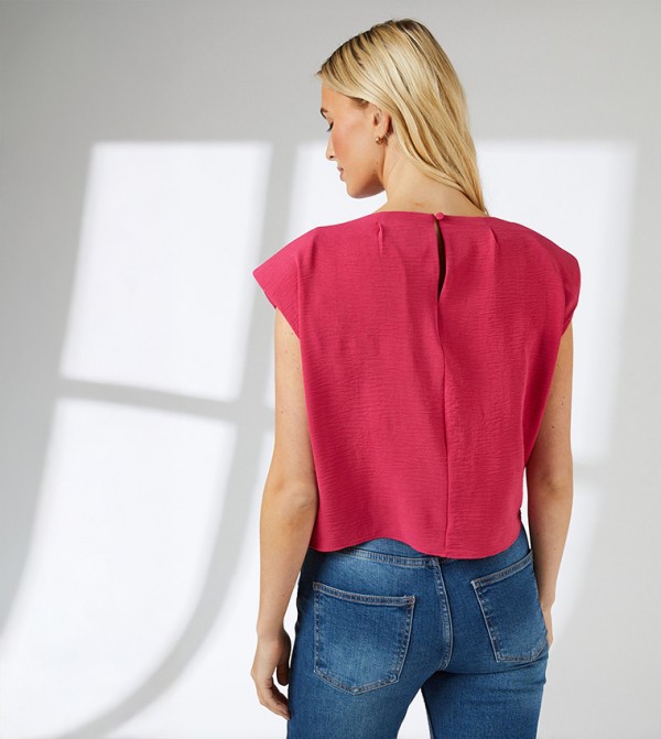 Principles  - Pink Casual Tops