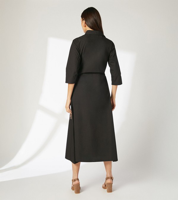 برينسيبالز  برينسيبالز - أسود Shirt & T-Shirt Dresses