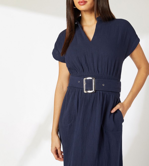 Principles Principles - Navy Midi Dresses