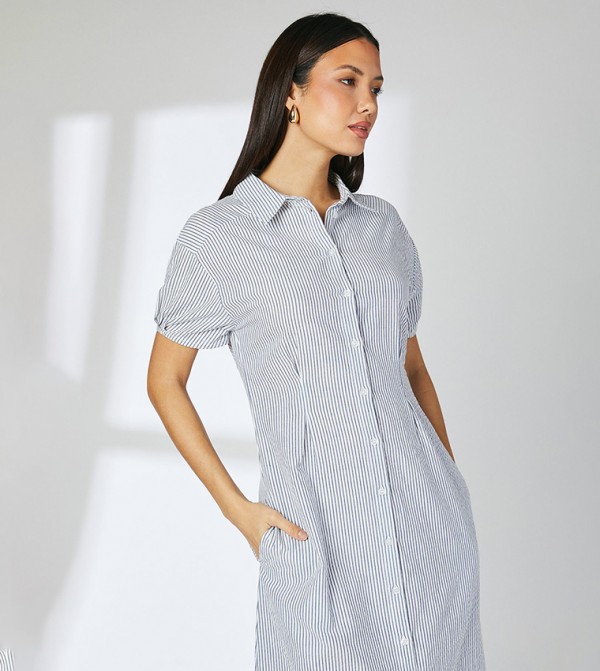 Principles  - Navy Shirt & T-Shirt Dresses