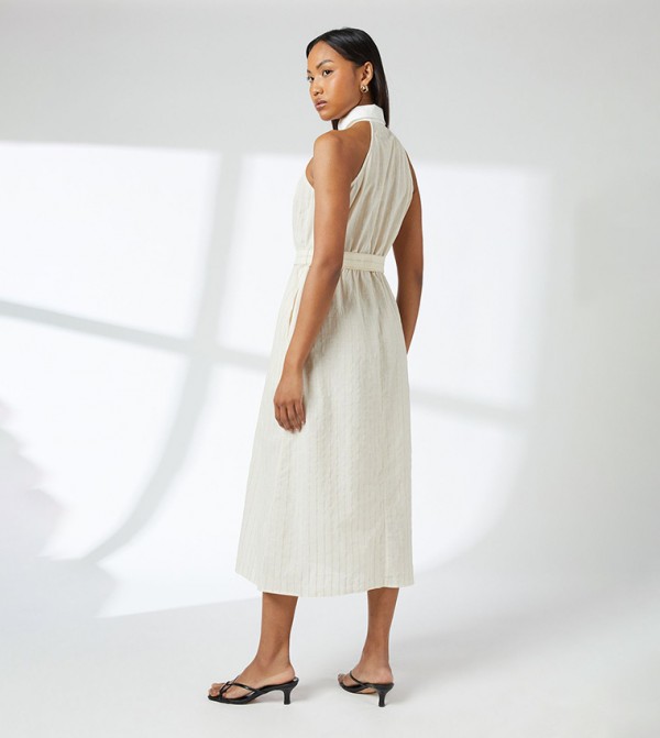 Principles Principles - Beige Midi Dresses