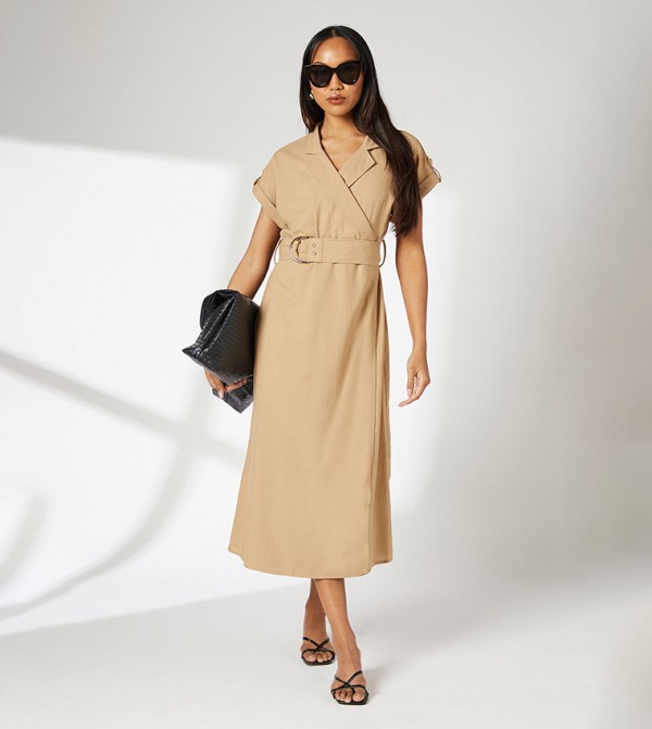 Principles Principles - Sand Casual Dresses