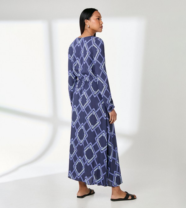Principles  - Navy Midi Dresses