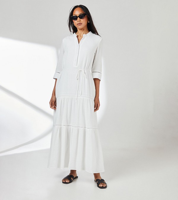 Debenhams Debenhams - White Shirt & T-Shirt Dresses