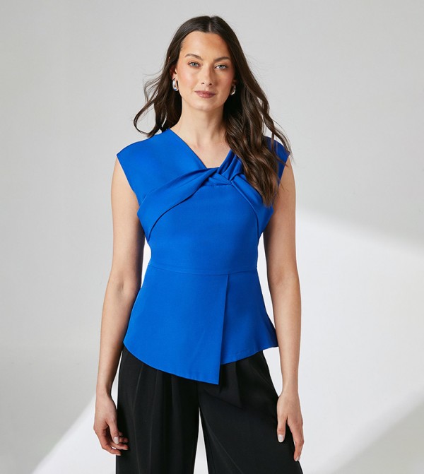 برينسيبالز برينسيبالز - أزرق Sleeveless Tops