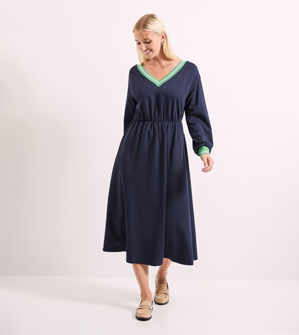 Principles Principles - Navy Midi Dresses