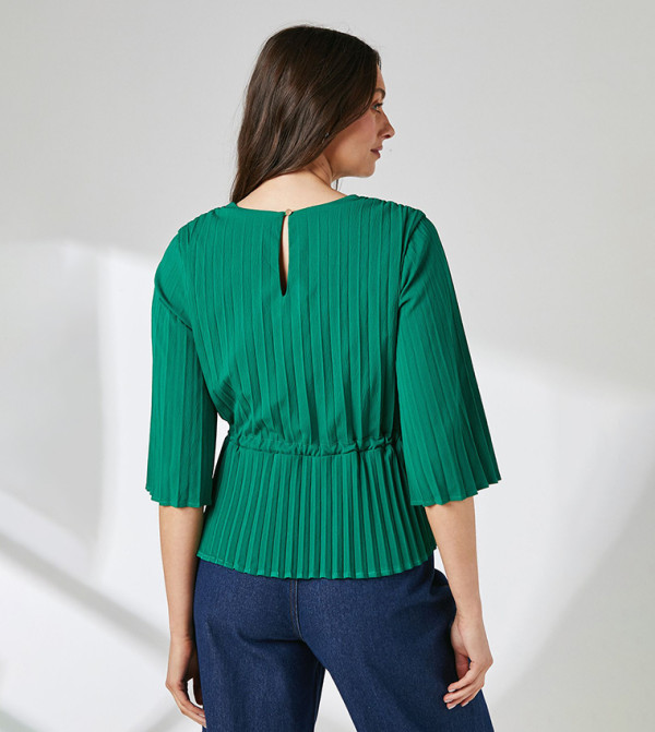 Principles Principles - Green Casual Tops