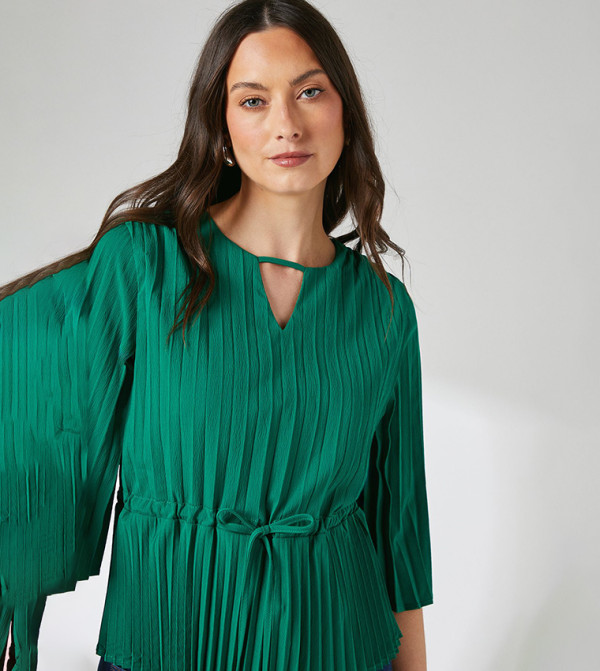 Principles Principles - Green Casual Tops