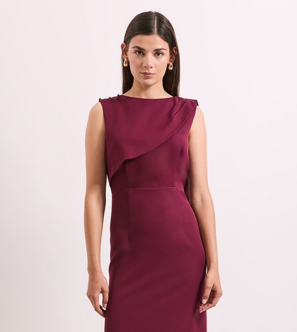 Principles Principles - Burgundy Casual Dresses