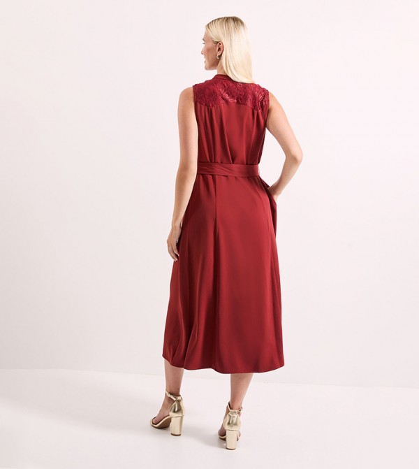 Principles Principles - Red Midi Dresses