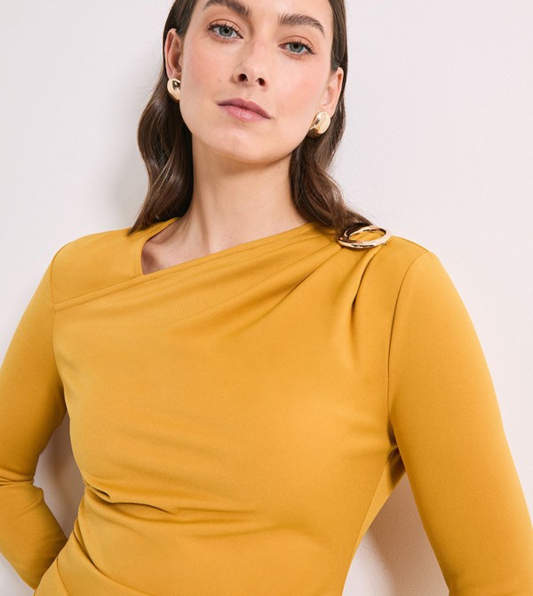 برينسيبالز  برينسيبالز - أصفر Midi Dresses