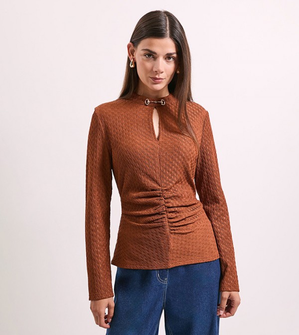 برينسيبالز  برينسيبالز - برتقالي  Casual Tops