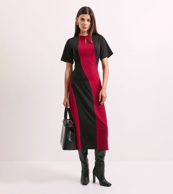 برينسيبالز  برينسيبالز - أسود Midi Dresses