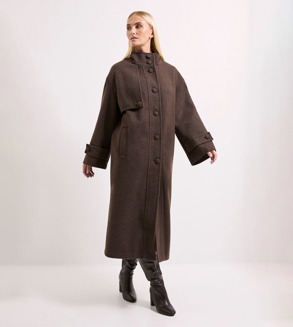 برينسيبالز برينسيبالز - CHOCOLATE معاطف