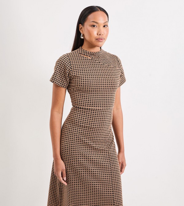 Principles Principles - Brown Midi Dresses