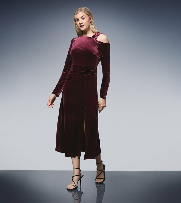 برينسيبالز برينسيبالز - أرجواني Midi Dresses