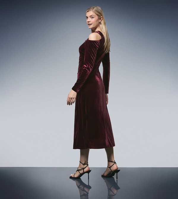 برينسيبالز برينسيبالز - أرجواني Midi Dresses