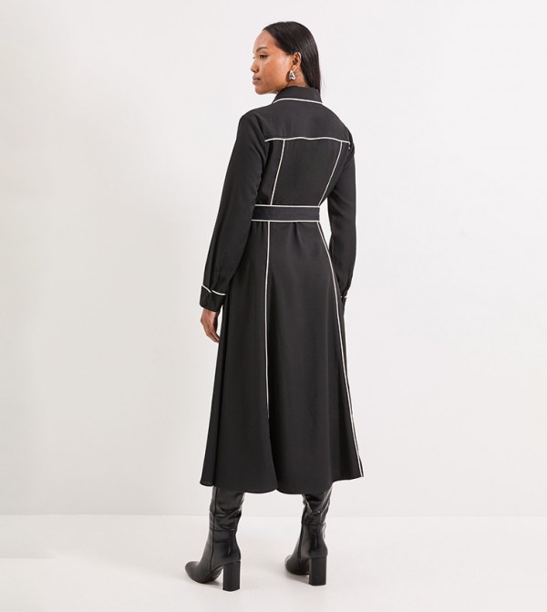 برينسيبالز  برينسيبالز - أسود Shirt & T-Shirt Dresses