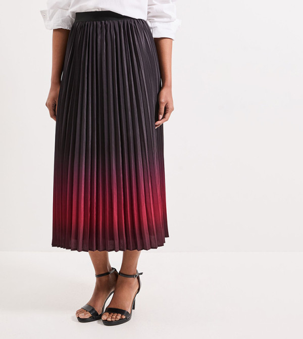 Principles Principles - Wine Midi Skirts