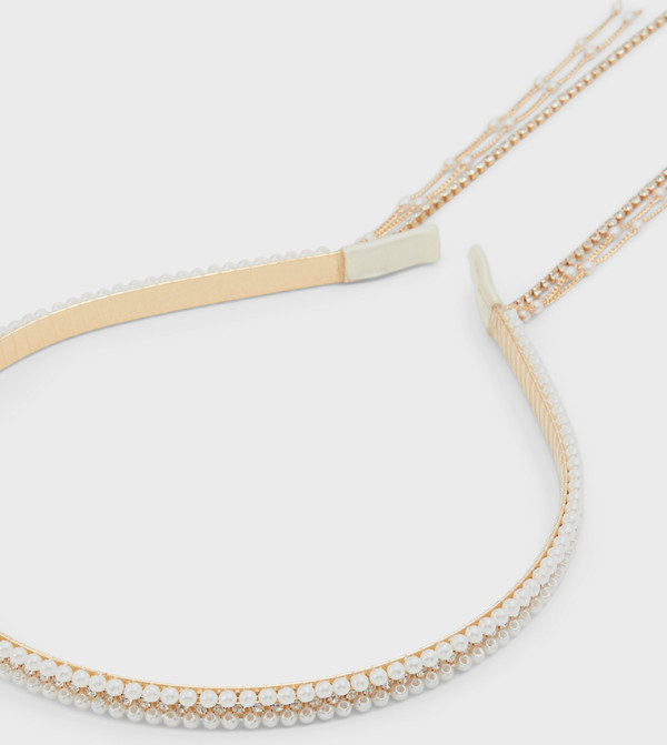 Aldo Accessories  Hair Accessories - White Hair Bands