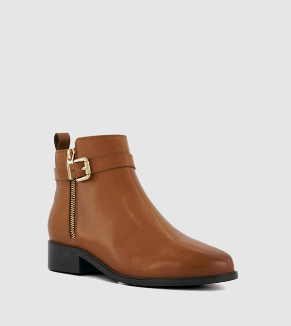 Dune London  Boots - Tan Ankle Boots