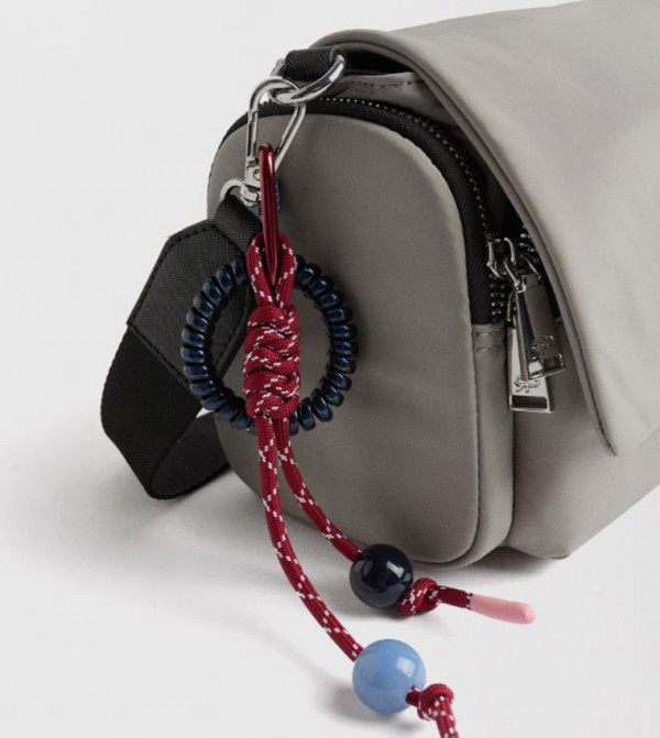 بارفواه نساء - رمادي Cross Body Bags