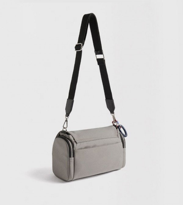بارفواه نساء - رمادي Cross Body Bags