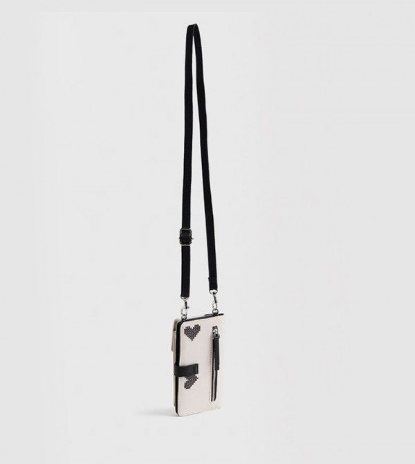 بارفواه نساء - أبيض Cross Body Bags