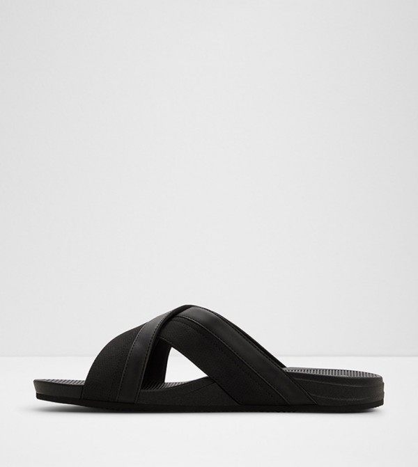 Aldo Sandals - Black Casual Sandals